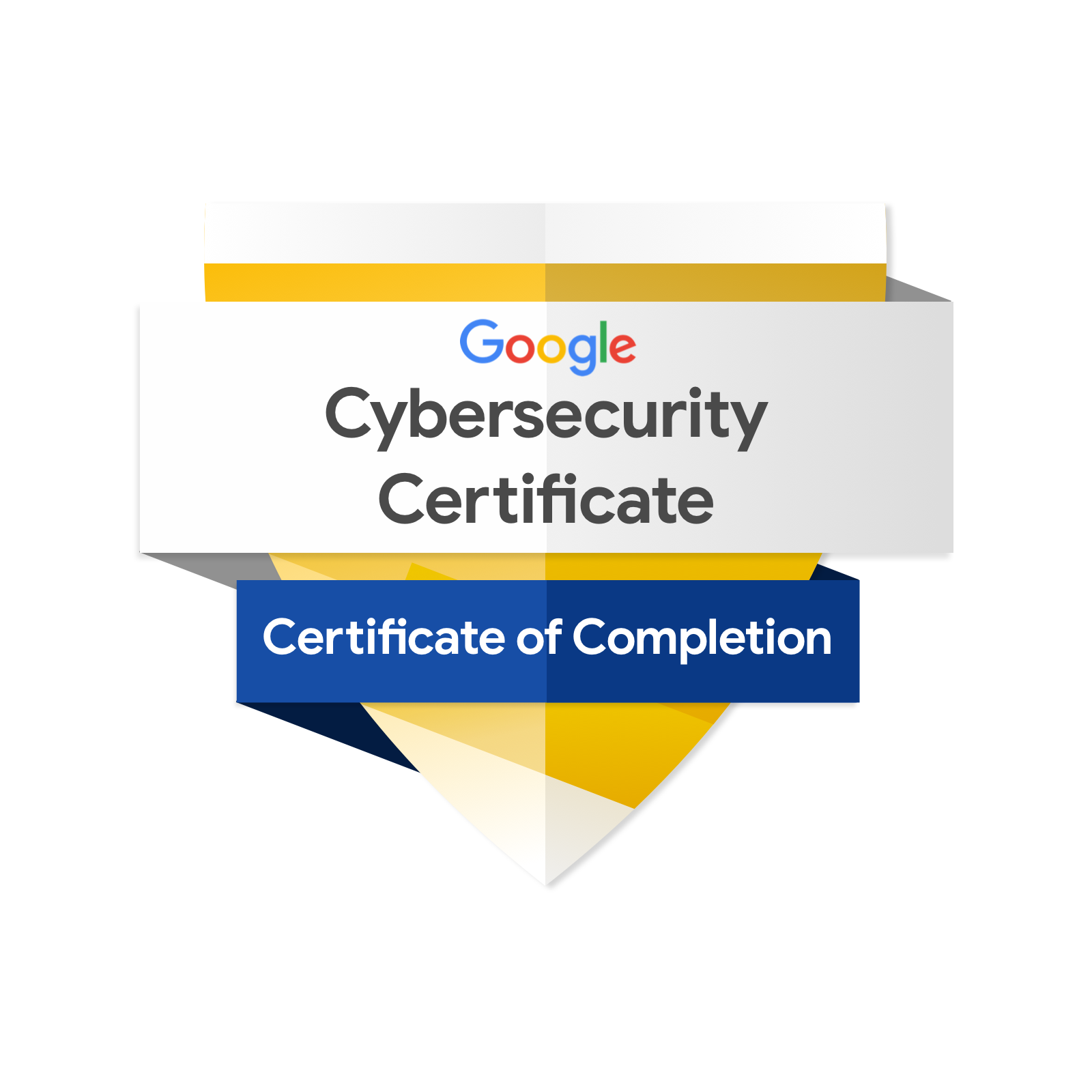 Cybersecurity Google Certificate